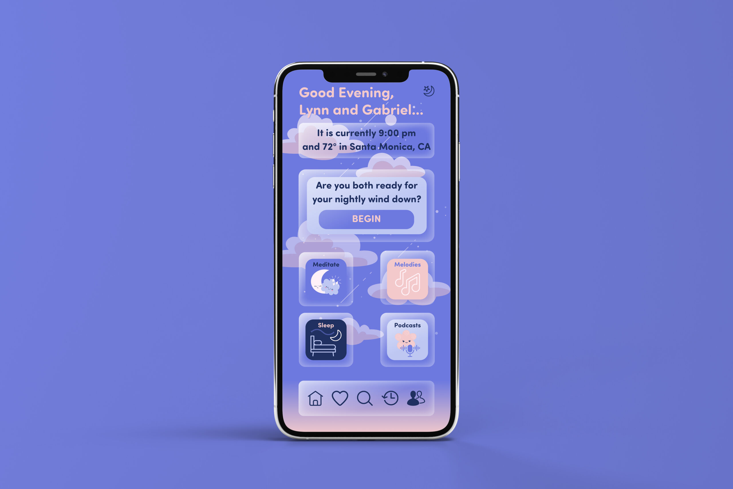 Sweet Dreams - Meditation and Sleep App for Couples