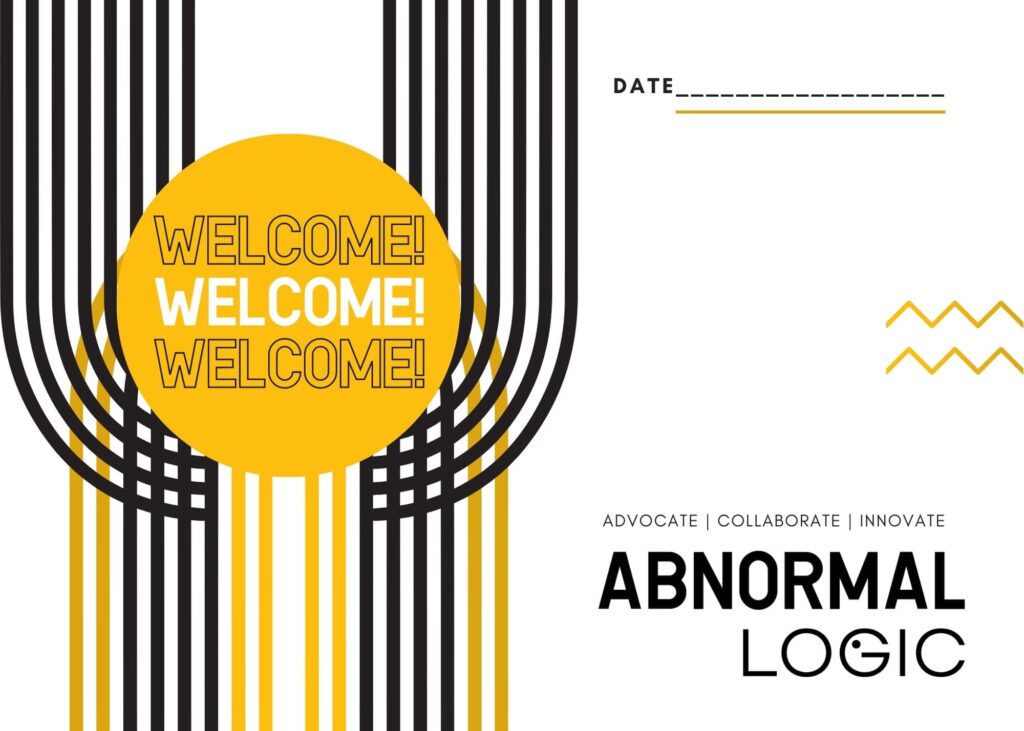 Welcome Card for New Employees by Jennifer Lynn Design Studio