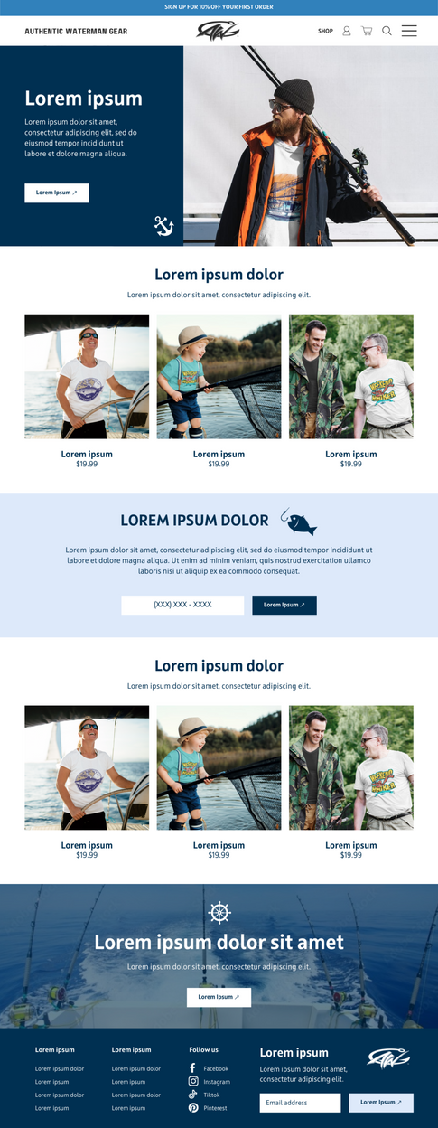 Shopify E-Commerce Store Website | Jennifer Lynn Design Studio