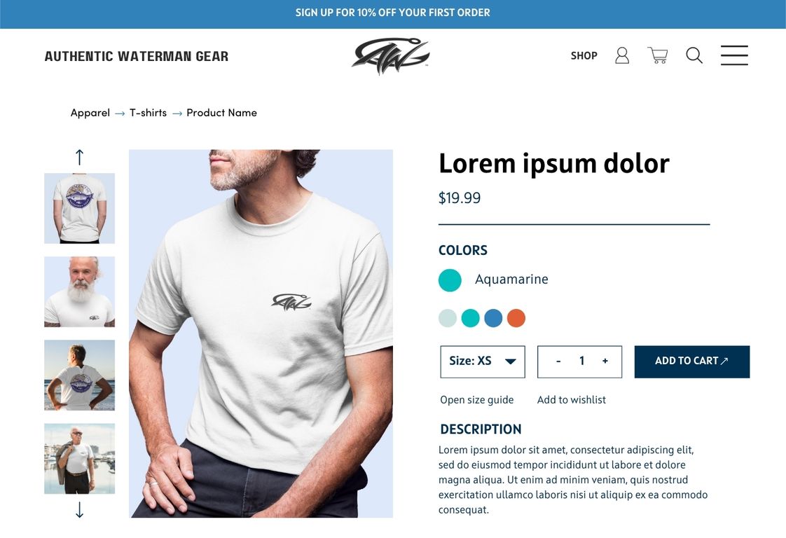 Shopify E-Commerce Store Website | Jennifer Lynn Design Studio